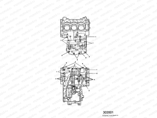 Crankcase Fixings