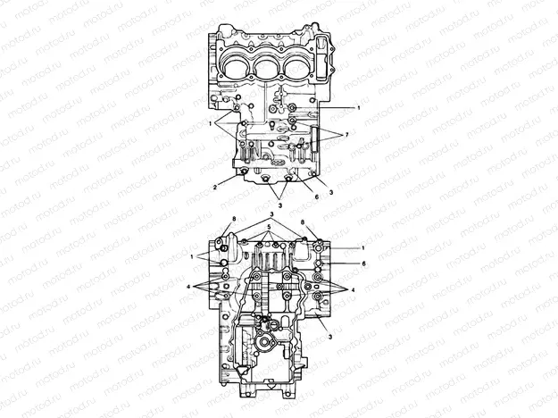 Crankcase Fixings