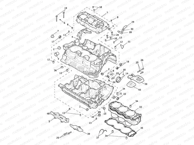Crankcase Fixings