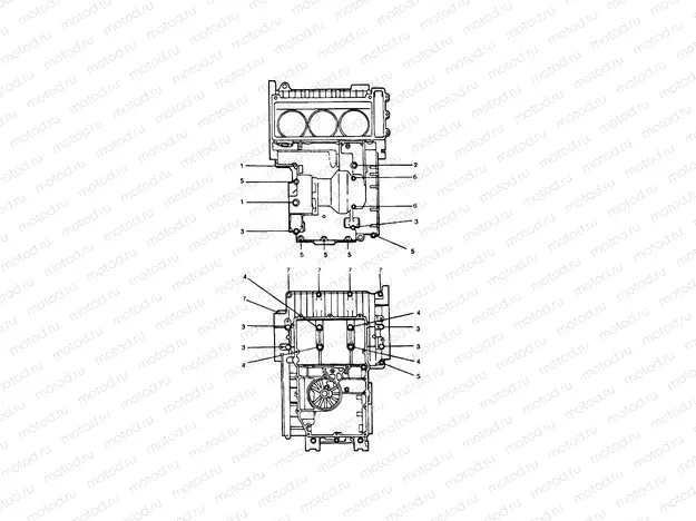 Crankcase Fixings 9873 »