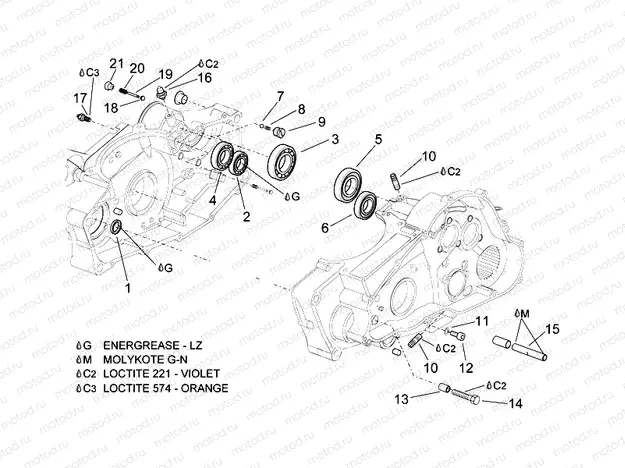 Crankcase II