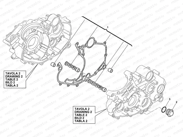 CRANKCASE PARTS