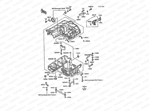 Crankcase(-ZLT00A-001112)