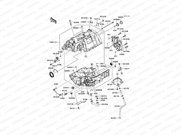 Crankcase(ER650AE057324-)