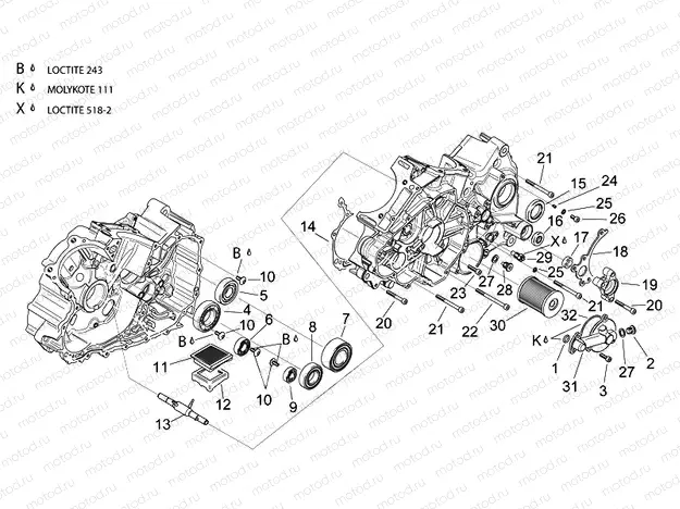Crankcases II