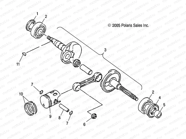 CRANKSHAFT - A04KA05CA (4999202359920235A04) | CRANKSHAFT - A04KA05CA (4999202359920235A04)