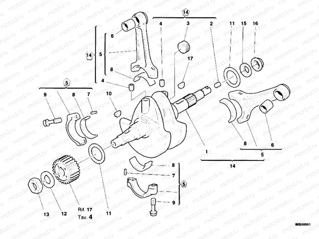 CRANKSHAFT » ENGINE CASE