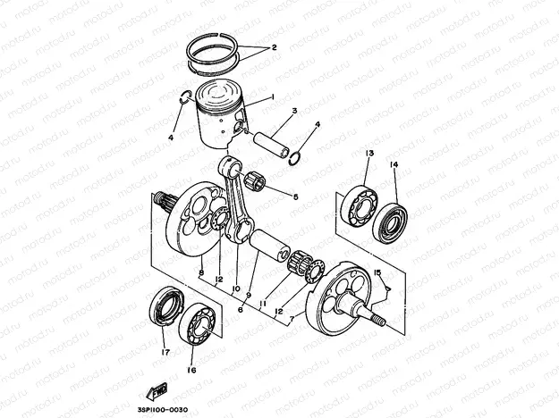 CRANKSHAFT & PISTON