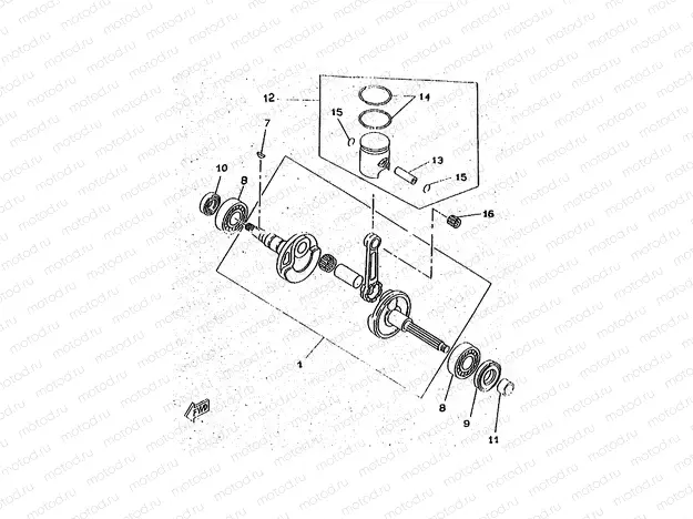 CRANKSHAFT & PISTON