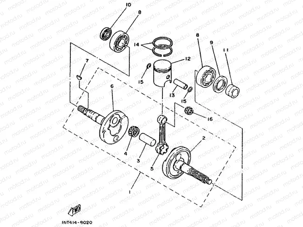 CRANKSHAFT & PISTON