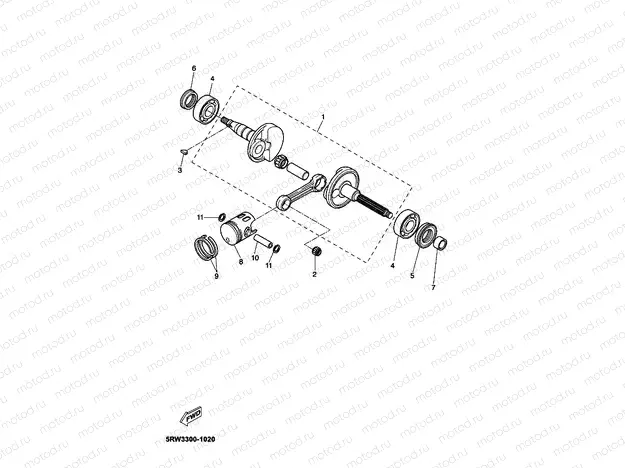 CRANKSHAFT & PISTON