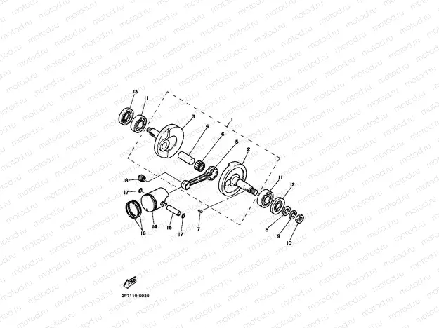 CRANKSHAFT & PISTON