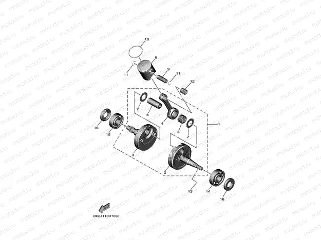 CRANKSHAFT & PISTON