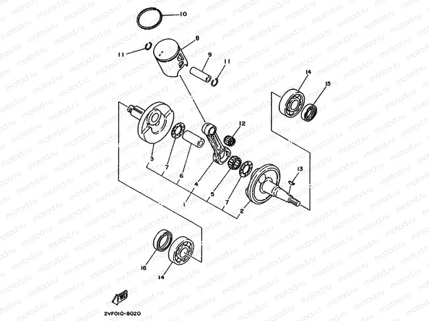 CRANKSHAFT & PISTON