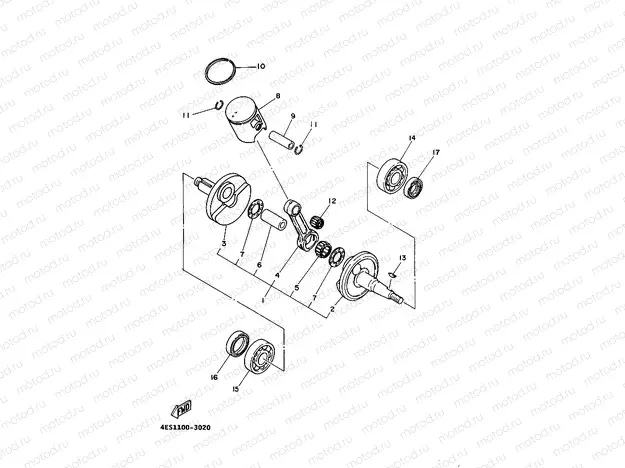 CRANKSHAFT & PISTON