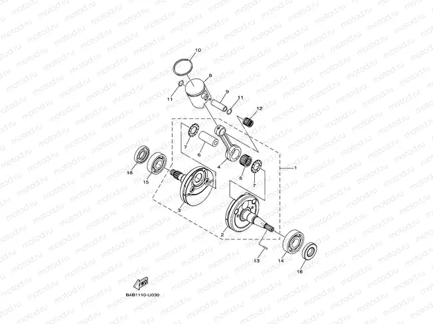CRANKSHAFT & PISTON