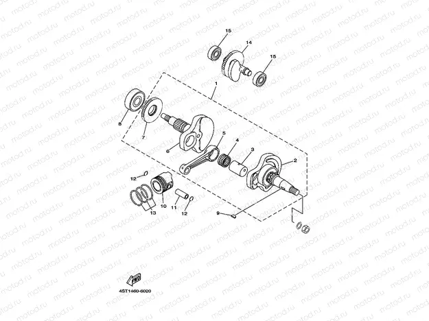 CRANKSHAFT & PISTON