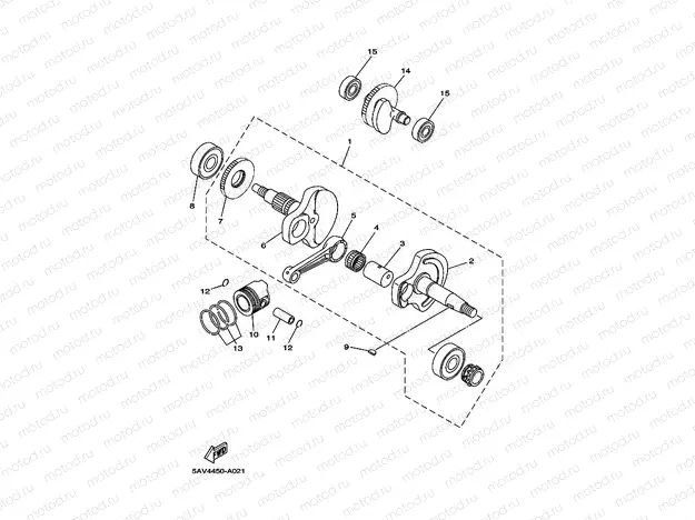 CRANKSHAFT & PISTON