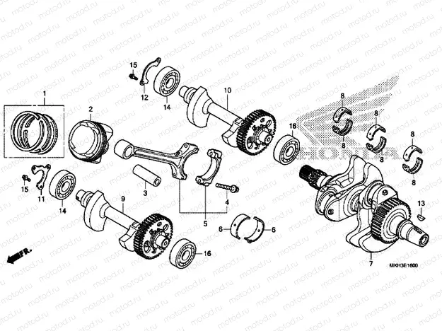 Crankshaft / PISTON