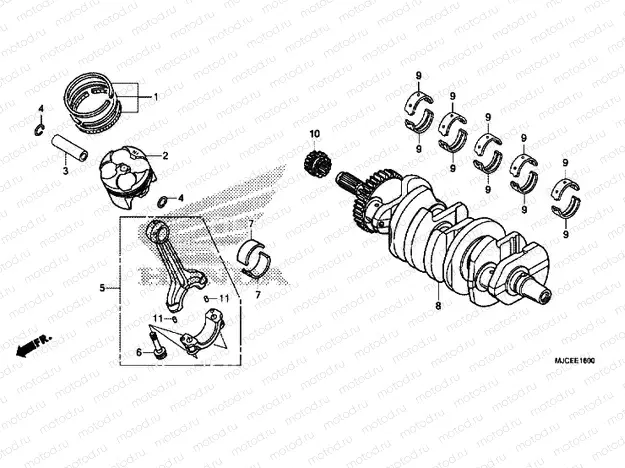 Crankshaft / PISTON