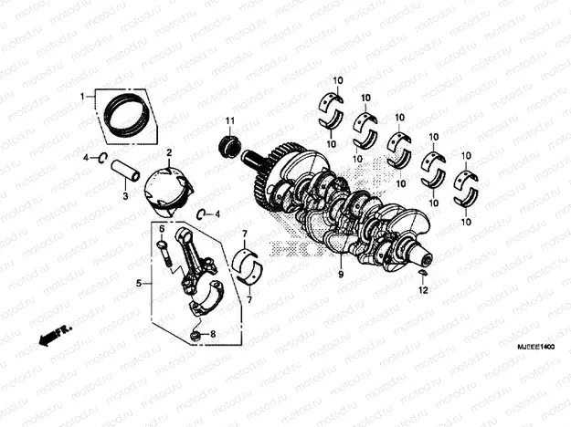 Crankshaft / PISTON