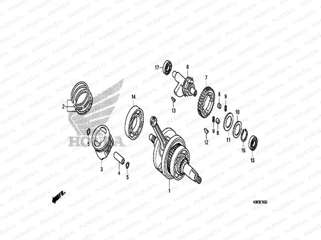 CRANKSHAFT & PISTON