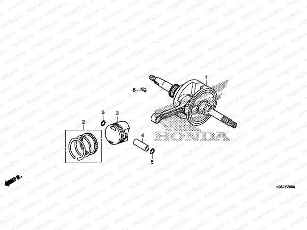 Crankshaft / PISTON