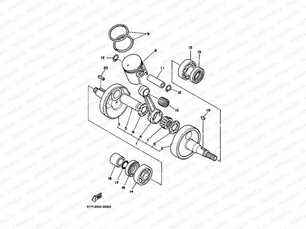 CRANKSHAFT & PISTON