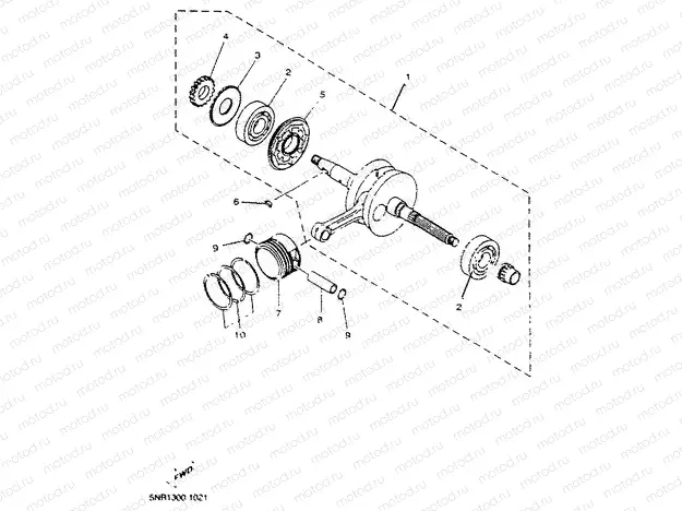 CRANKSHAFT & PISTON