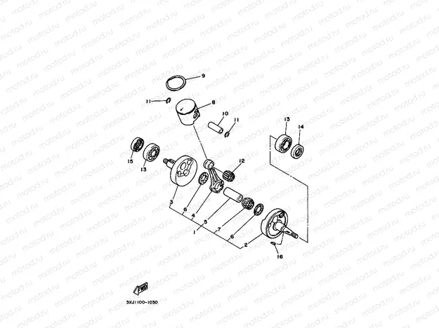 CRANKSHAFT & PISTON