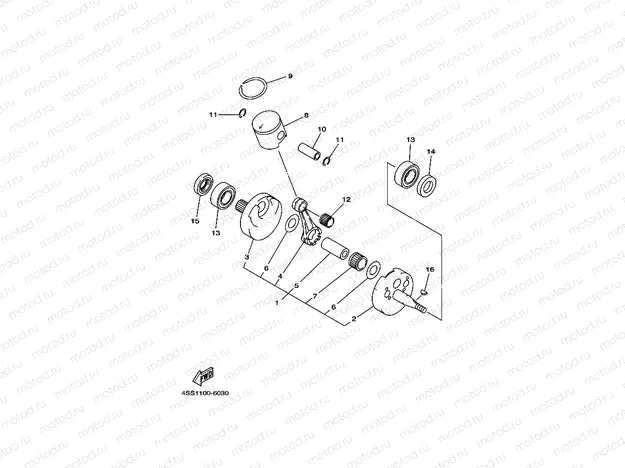 CRANKSHAFT & PISTON