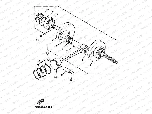 CRANKSHAFT & PISTON