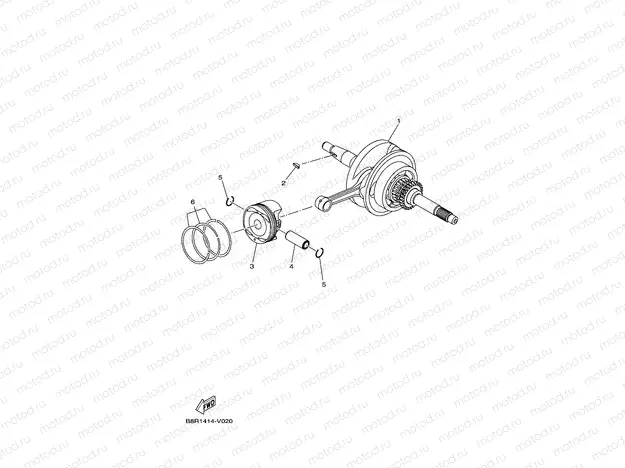 CRANKSHAFT & PISTON