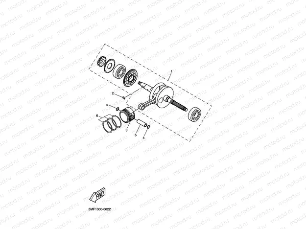 CRANKSHAFT & PISTON