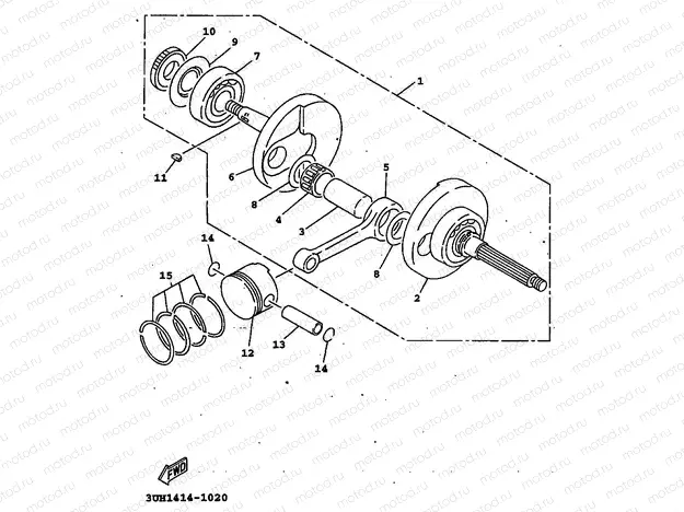 CRANKSHAFT & PISTON