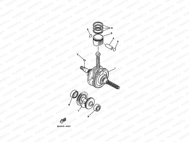 CRANKSHAFT & PISTON