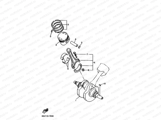 CRANKSHAFT & PISTON