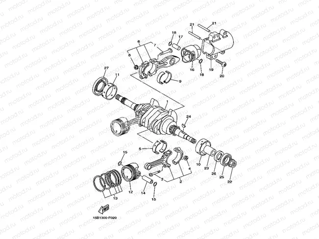 CRANKSHAFT & PISTON