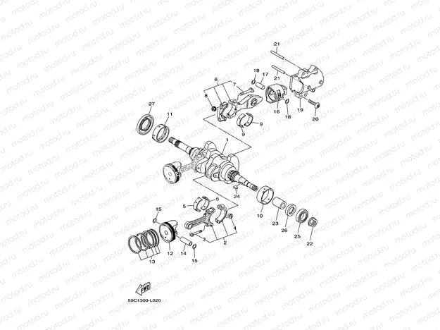 CRANKSHAFT & PISTON