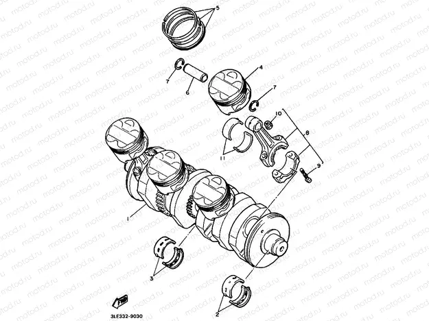CRANKSHAFT & PISTON