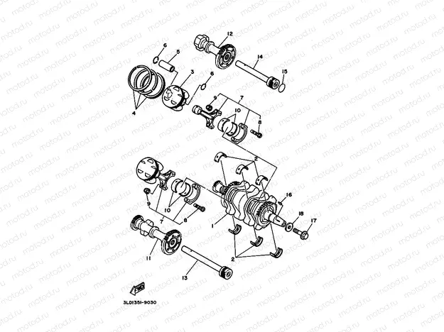 CRANKSHAFT & PISTON