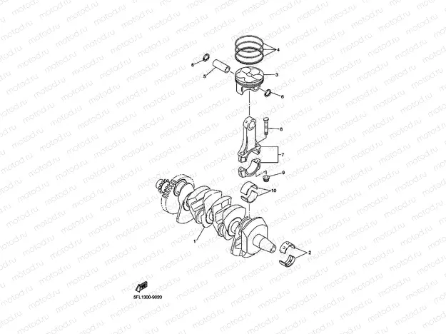 CRANKSHAFT & PISTON