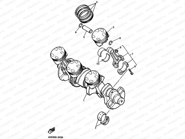 CRANKSHAFT & PISTON