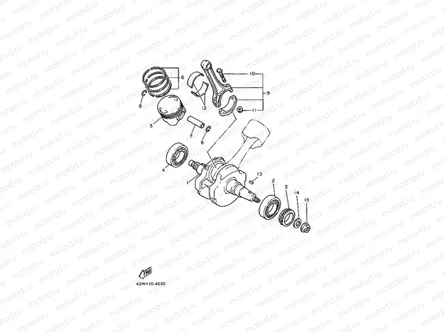 CRANKSHAFT & PISTON