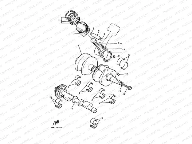 CRANKSHAFT & PISTON