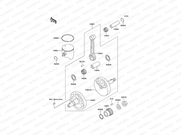 Crankshaft/Piston