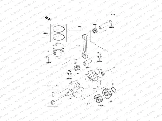 Crankshaft/Piston(s)