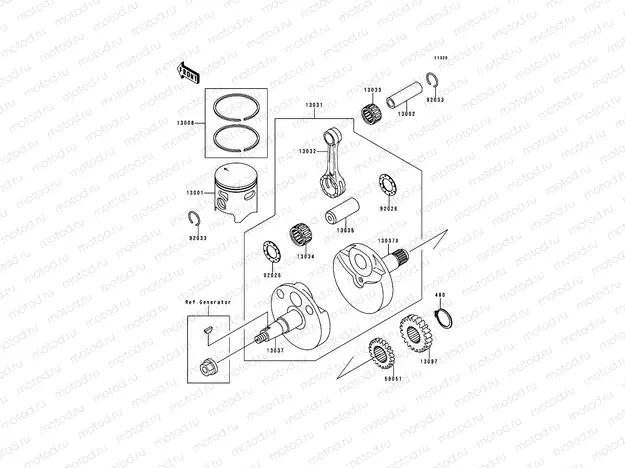 Crankshaft/Piston(s)