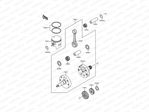 Crankshaft/Piston(s)