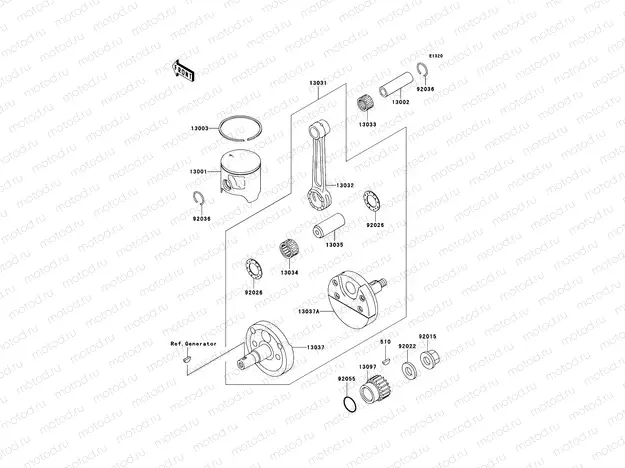 Crankshaft/Piston(s)